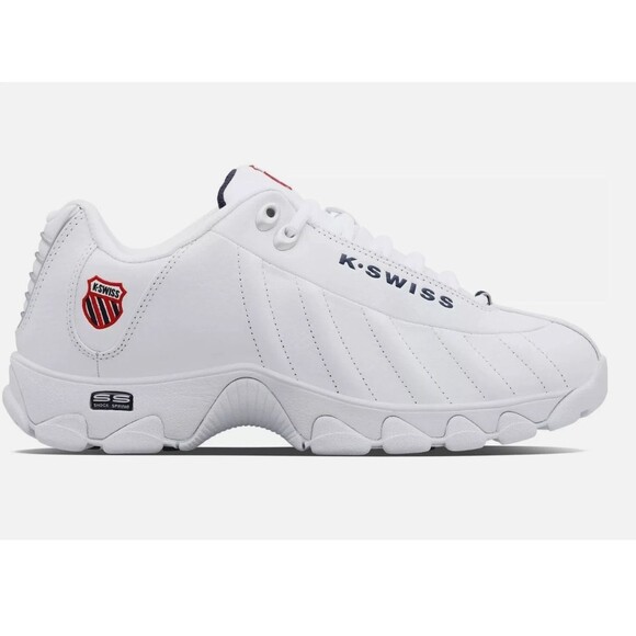 K-Swiss Men's ST329 CMF Memory Foam Leather Training Shoes, Size 7.5 (2E) Men - Picture 1 of 9